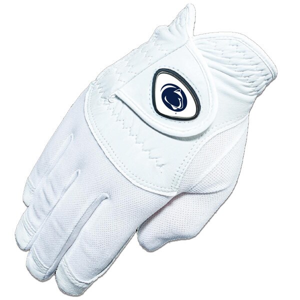white right hand golf glove with Penn State Athletic Logo